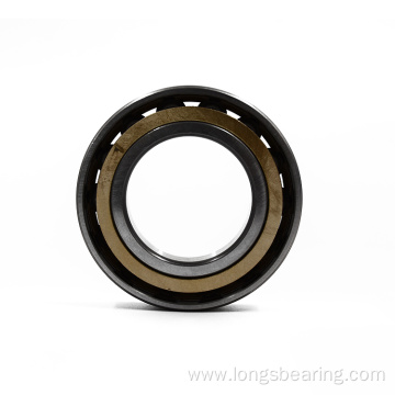 Long life double row angular contact ball bearing